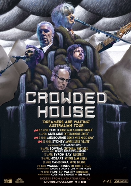 Crowded House - 'Dreamers Are Waiting' Tour - Australia 2021