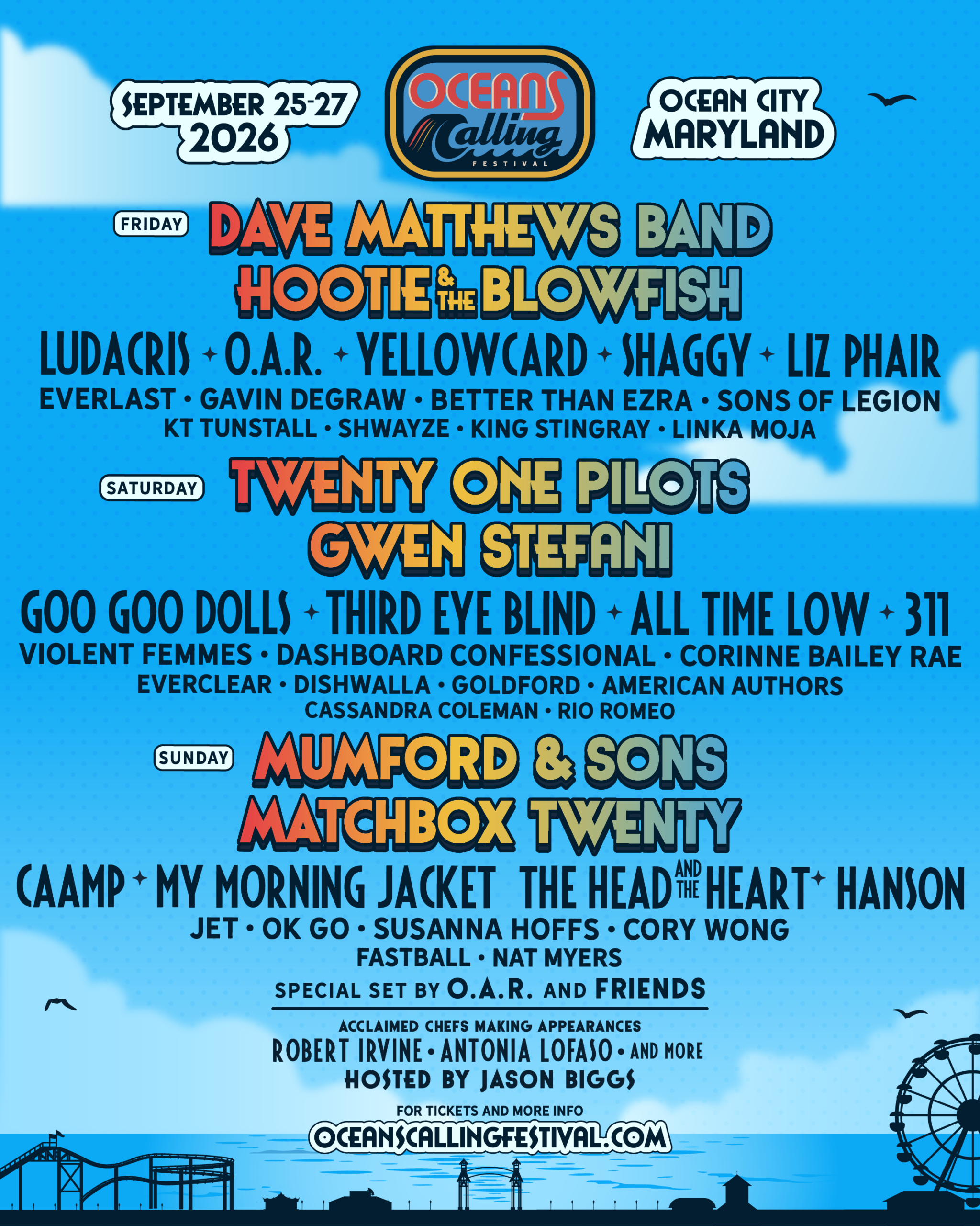 Oceans Calling 2026 Admat Socials